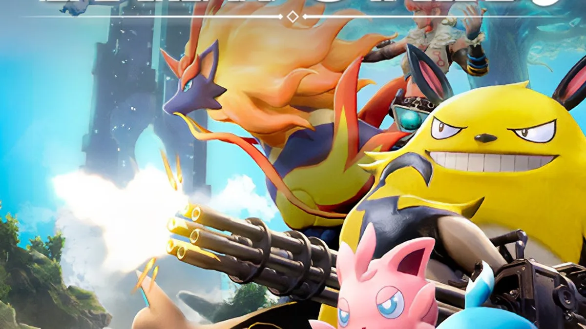 Palworld cover art from IGN-style game media for a player guide